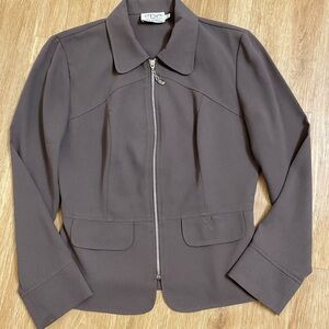 CDC Women's Chocolate Brown Blazer